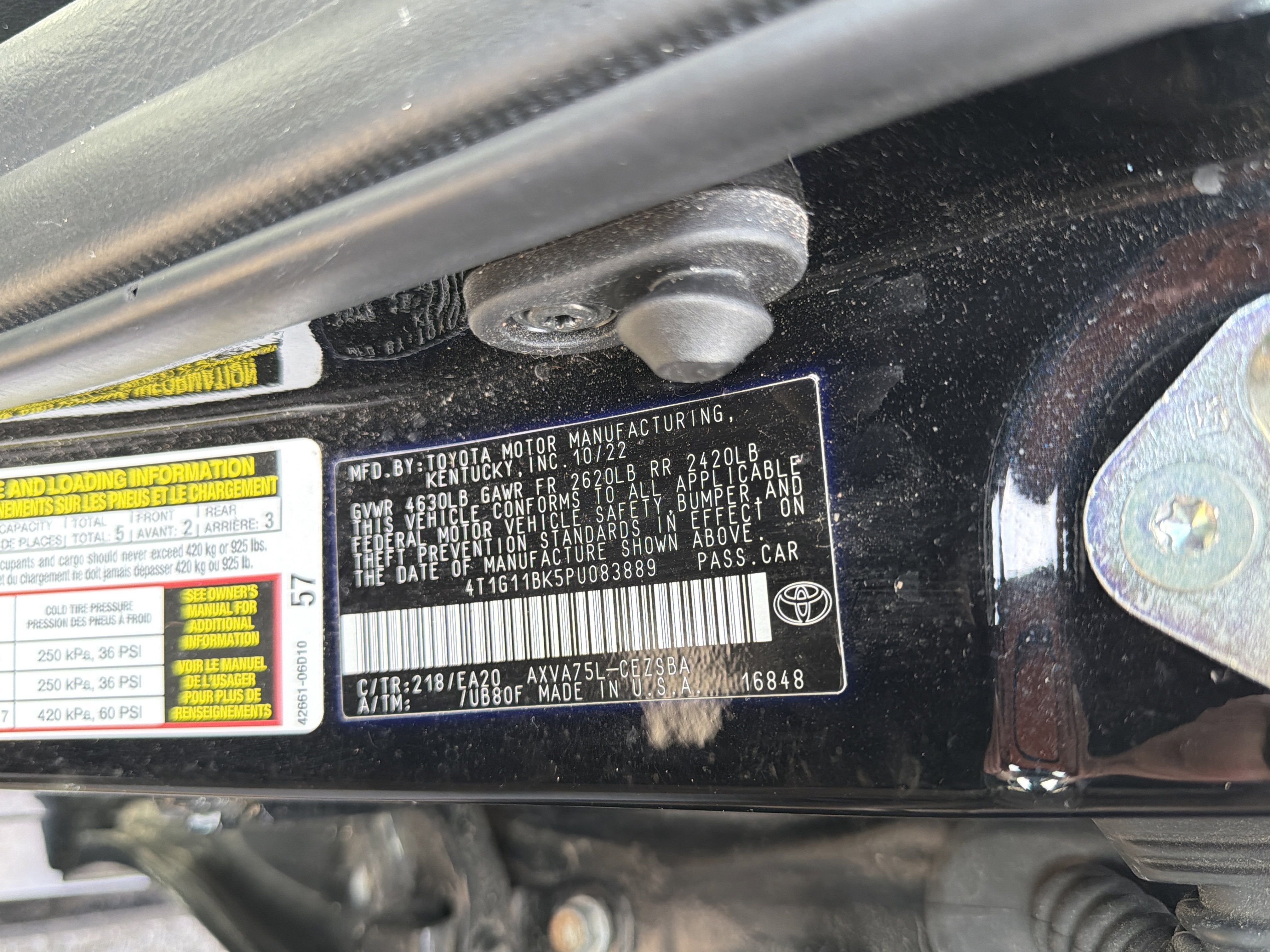 2023 Toyota Camry SE