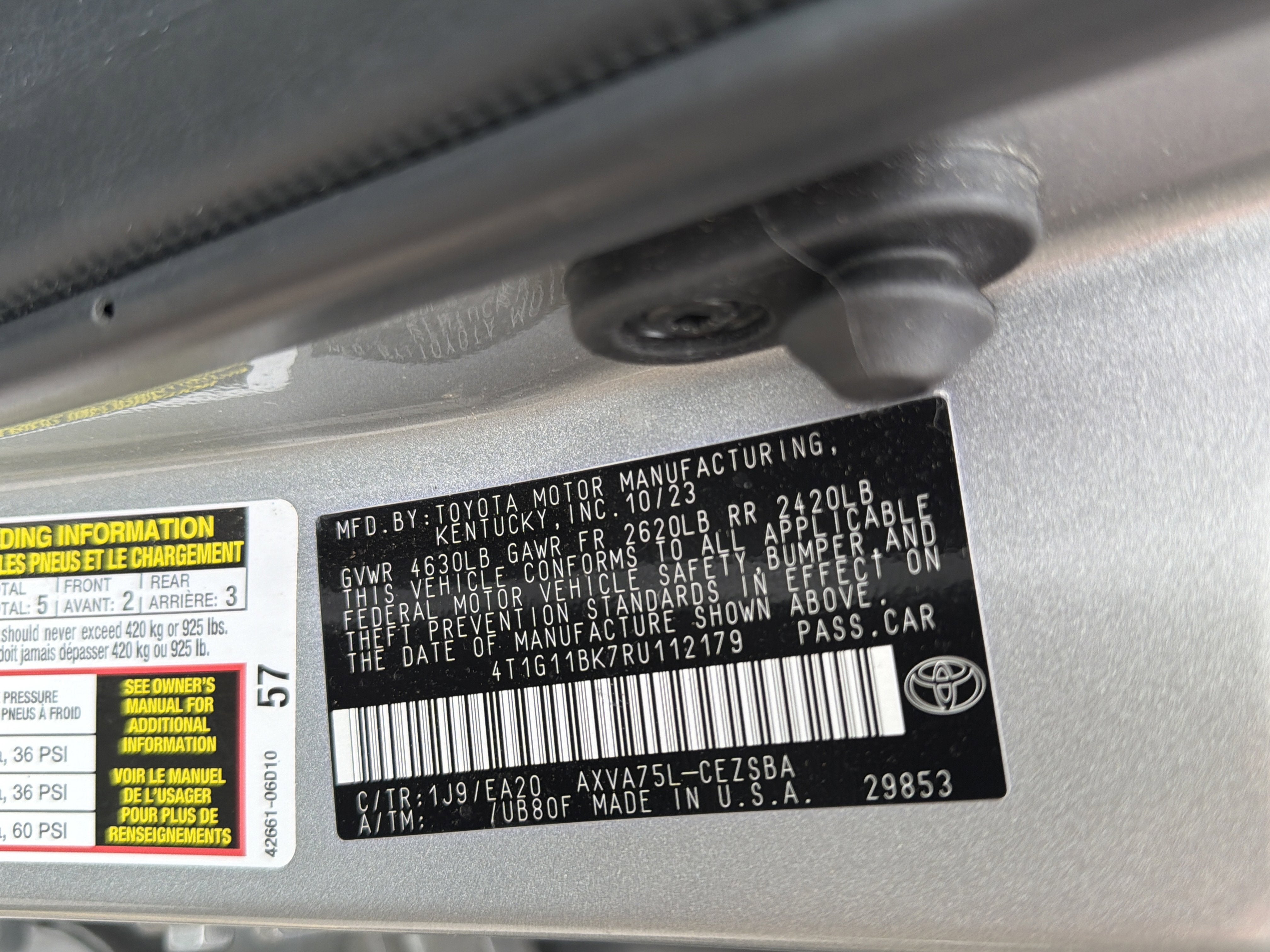 2024 Toyota Camry SE