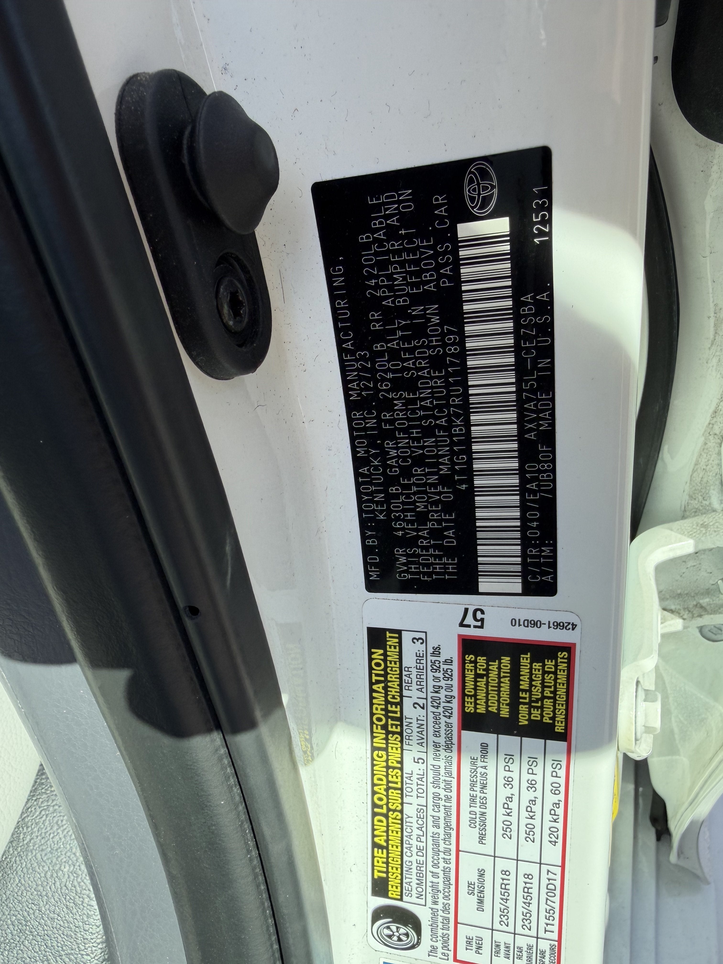 2024 Toyota Camry SE