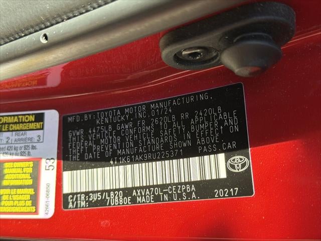 2024 Toyota Camry XSE