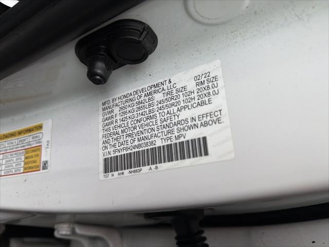 2022 Honda Pilot Special Edition