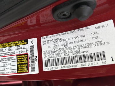 2018 Toyota Tacoma SR