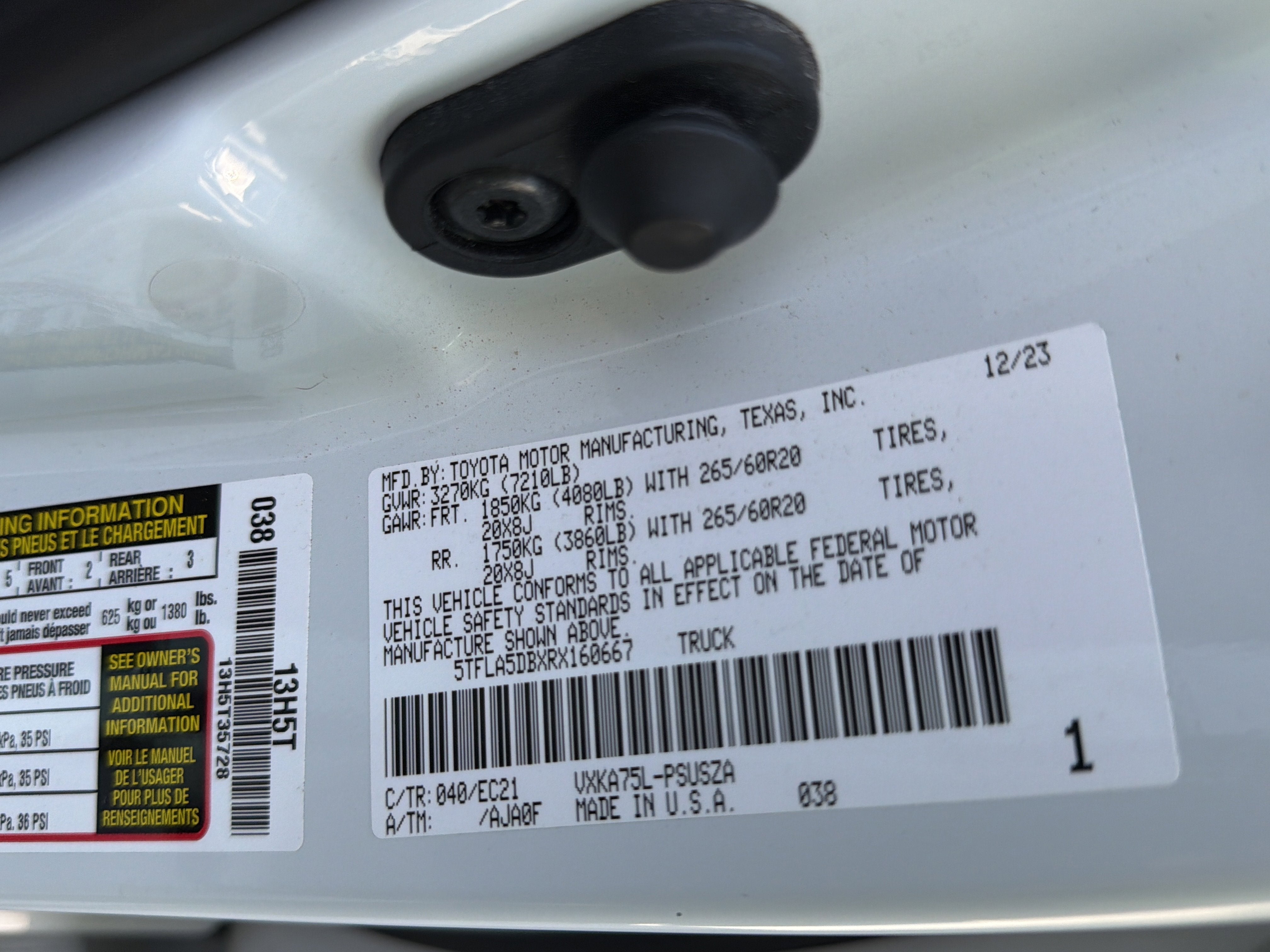 2024 Toyota Tundra 4WD SR5
