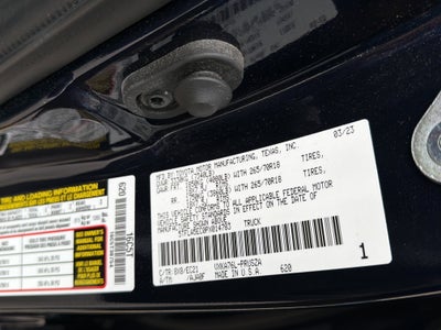 2023 Toyota Tundra 4WD SR5