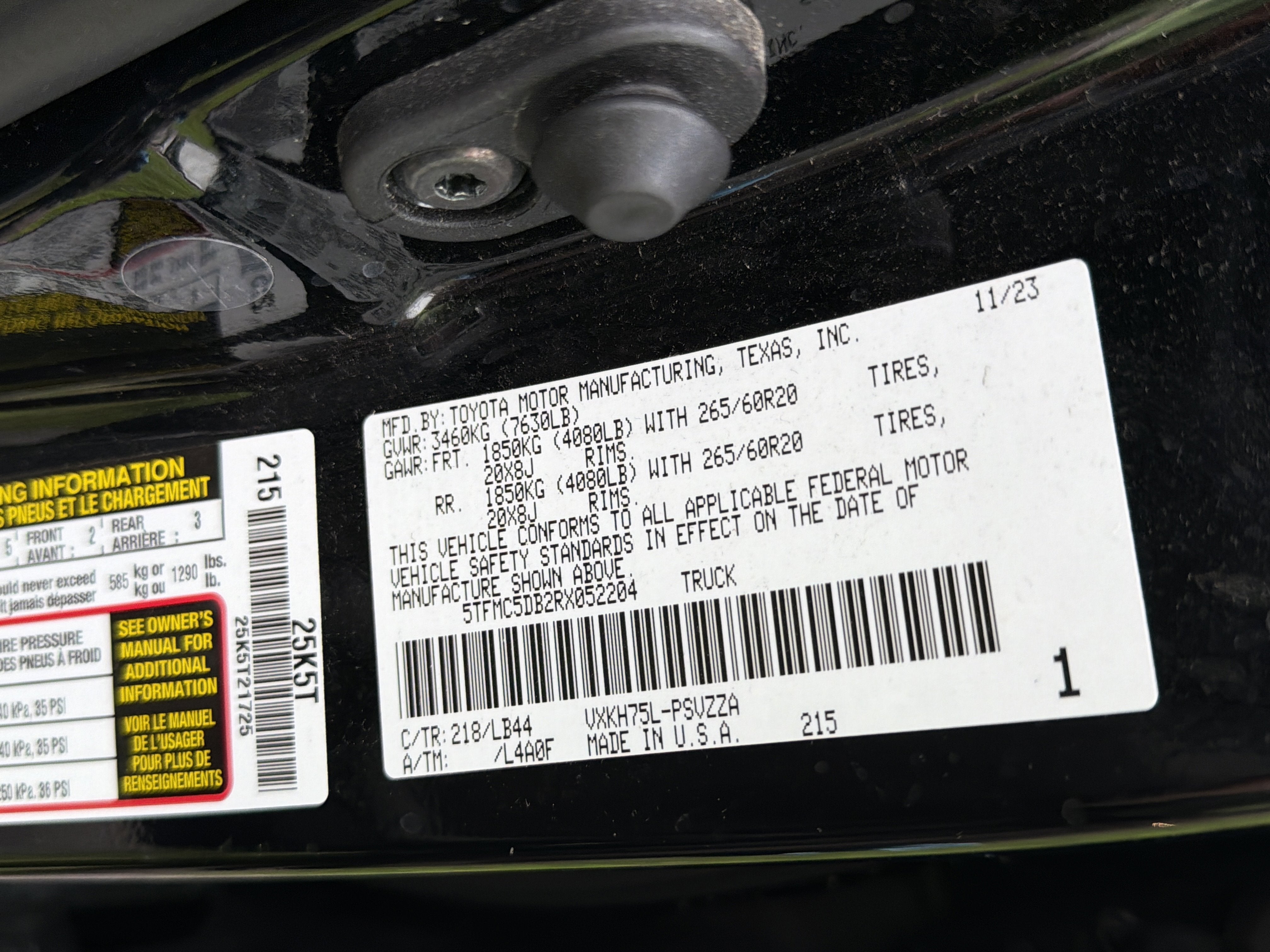 2024 Toyota Tundra 4WD 1794 Edition Hybrid