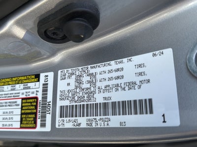 2024 Toyota Tundra 4WD Platinum