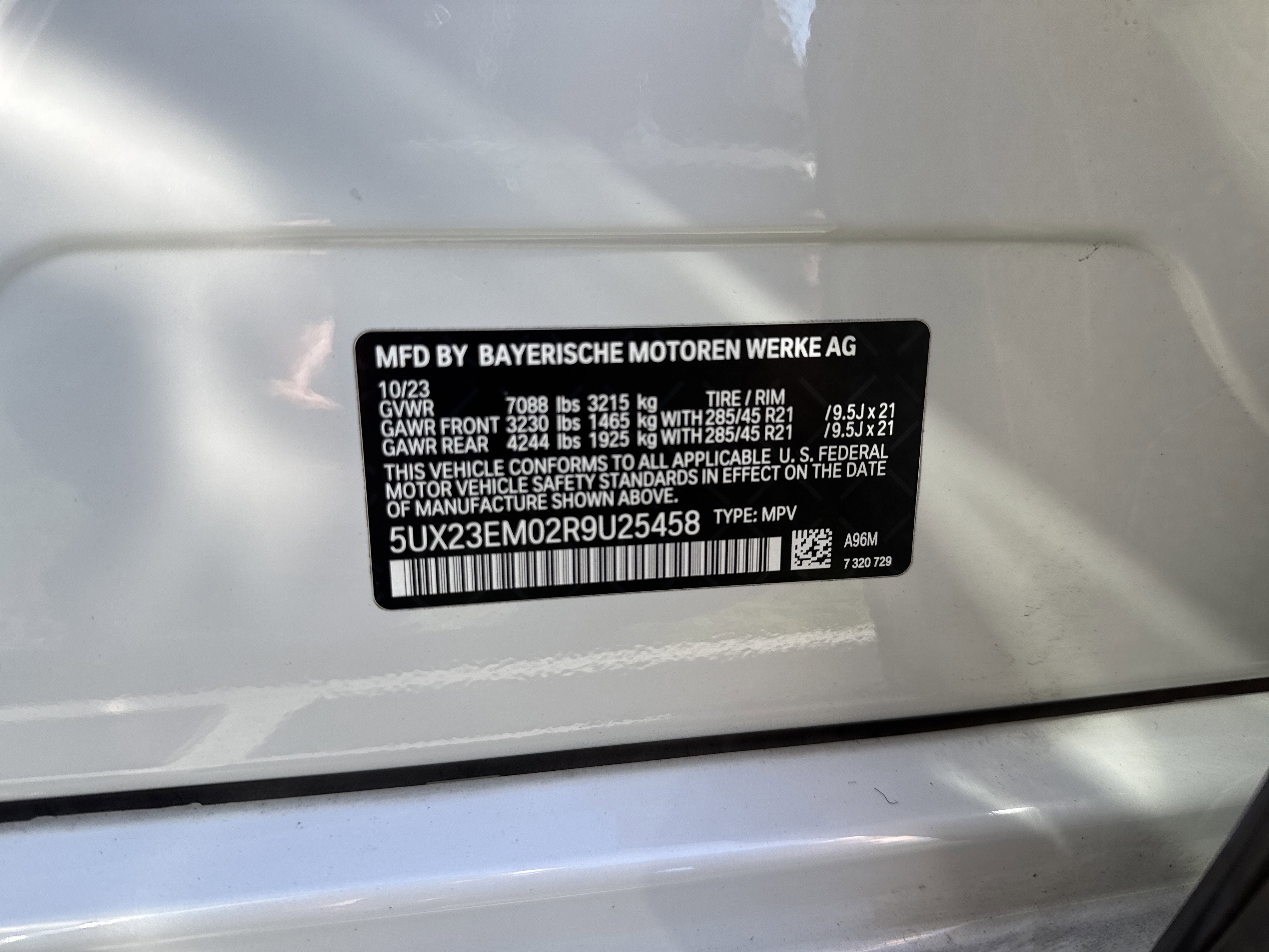 2024 BMW X7 xDrive40i