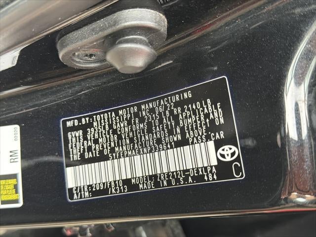 2022 Toyota Corolla LE