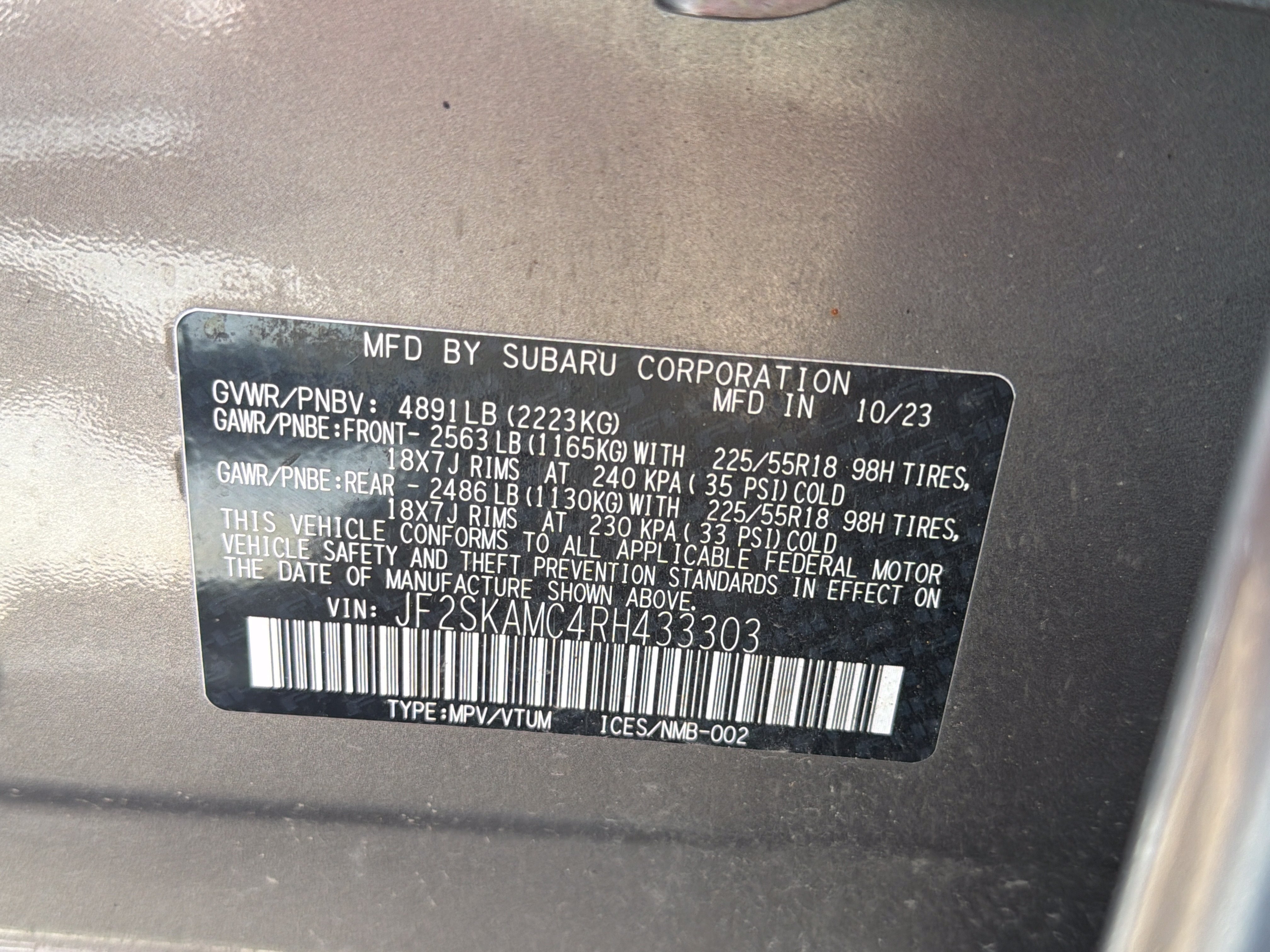 2024 Subaru Forester Touring