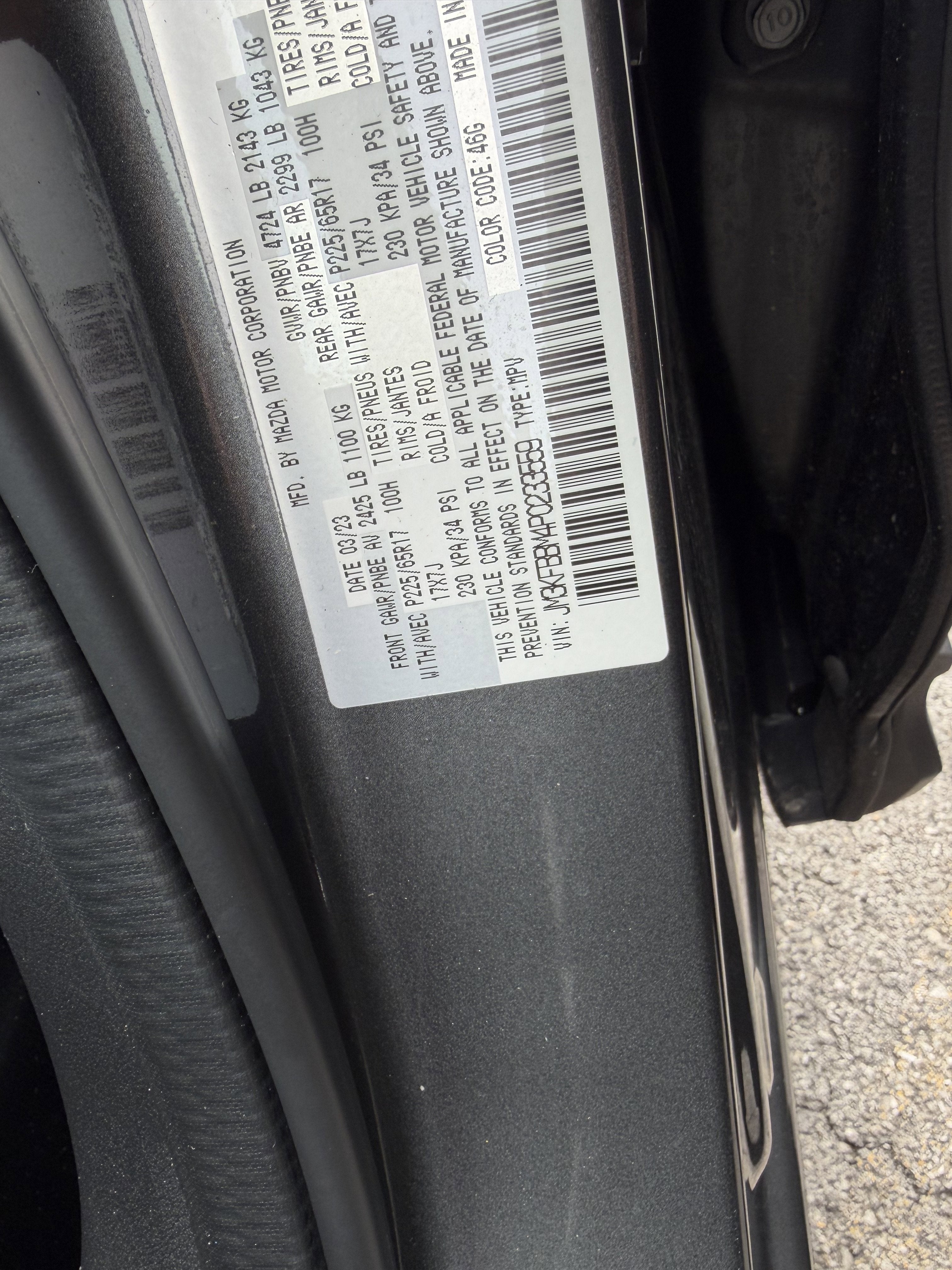 2023 Mazda Mazda CX-5 2.5 S Select Package
