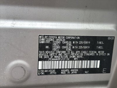 2023 Toyota Venza XLE