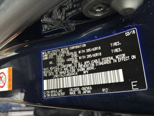 2018 Toyota Land Cruiser 4WD (Natl)