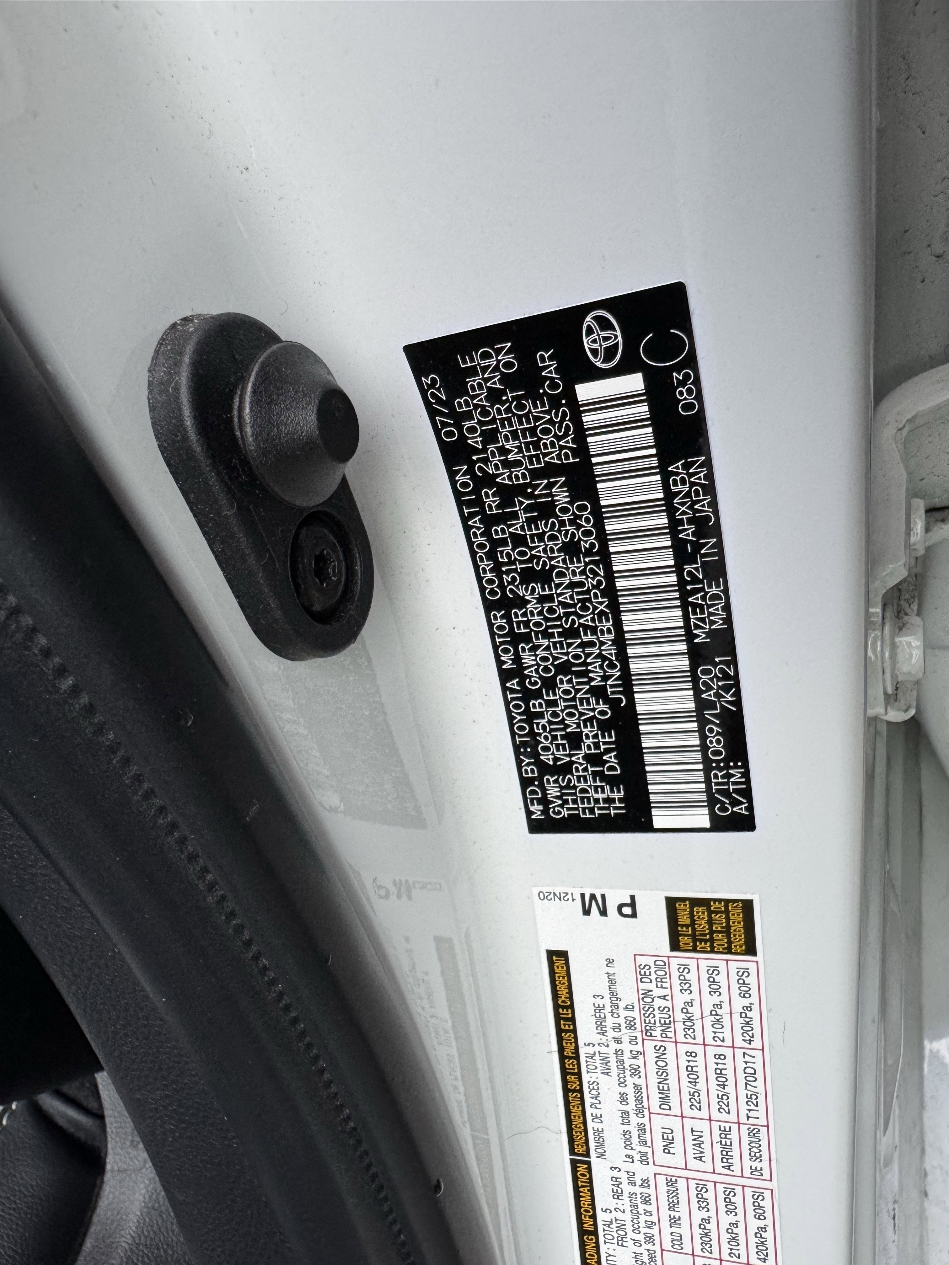 2023 Toyota Corolla Hatchback XSE