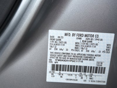 2023 Ford Explorer XLT