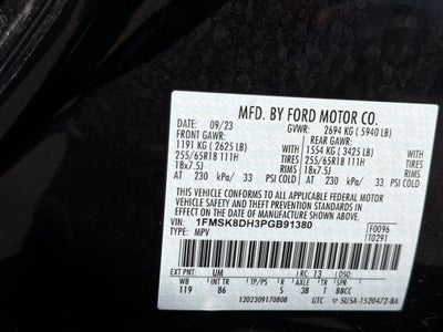 2023 Ford Explorer XLT
