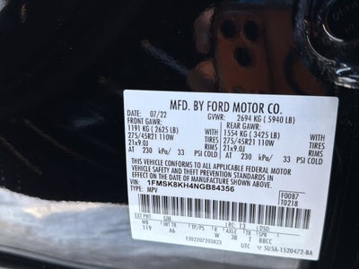 2022 Ford Explorer ST-Line