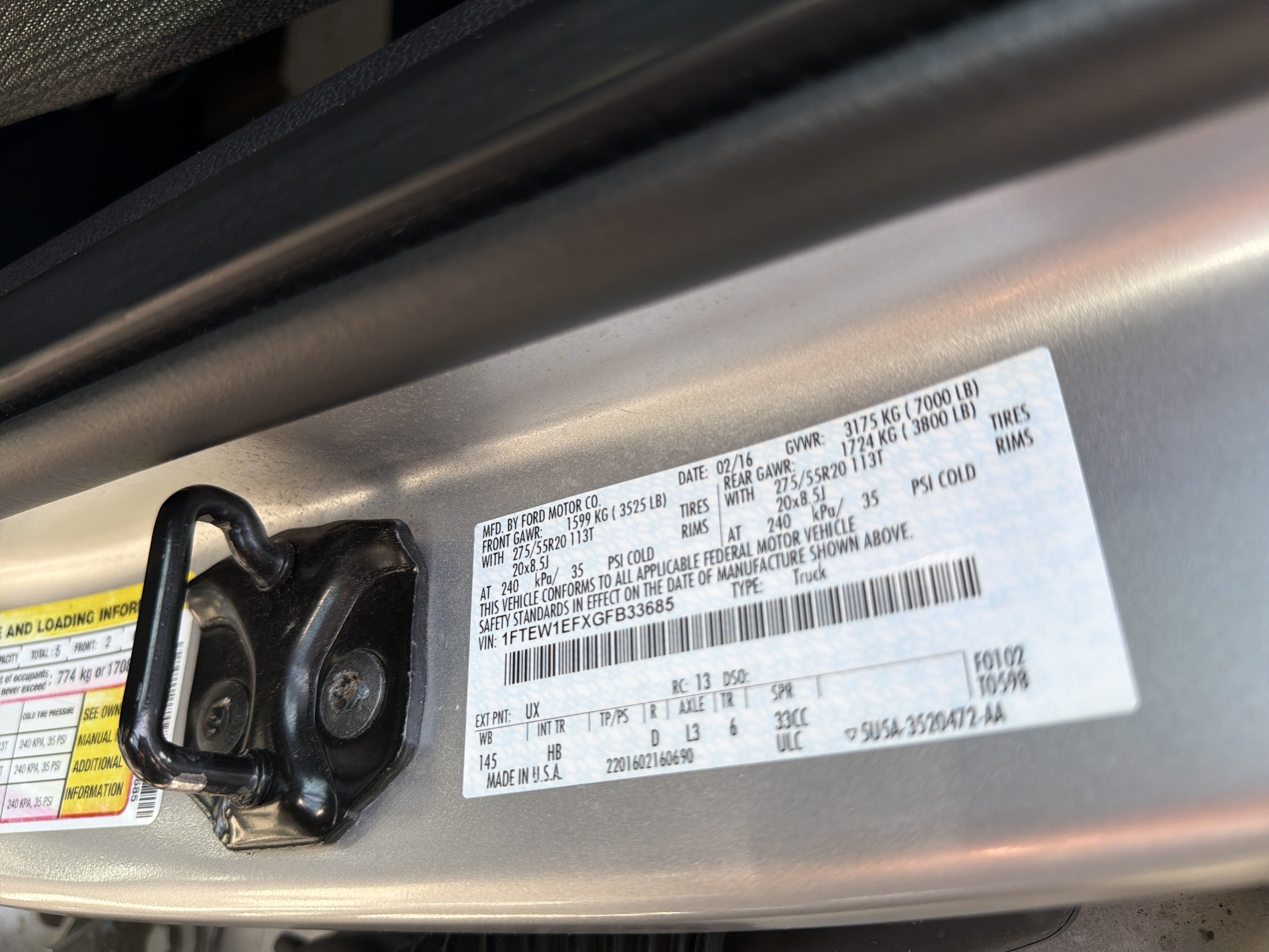 2016 Ford F-150 Base