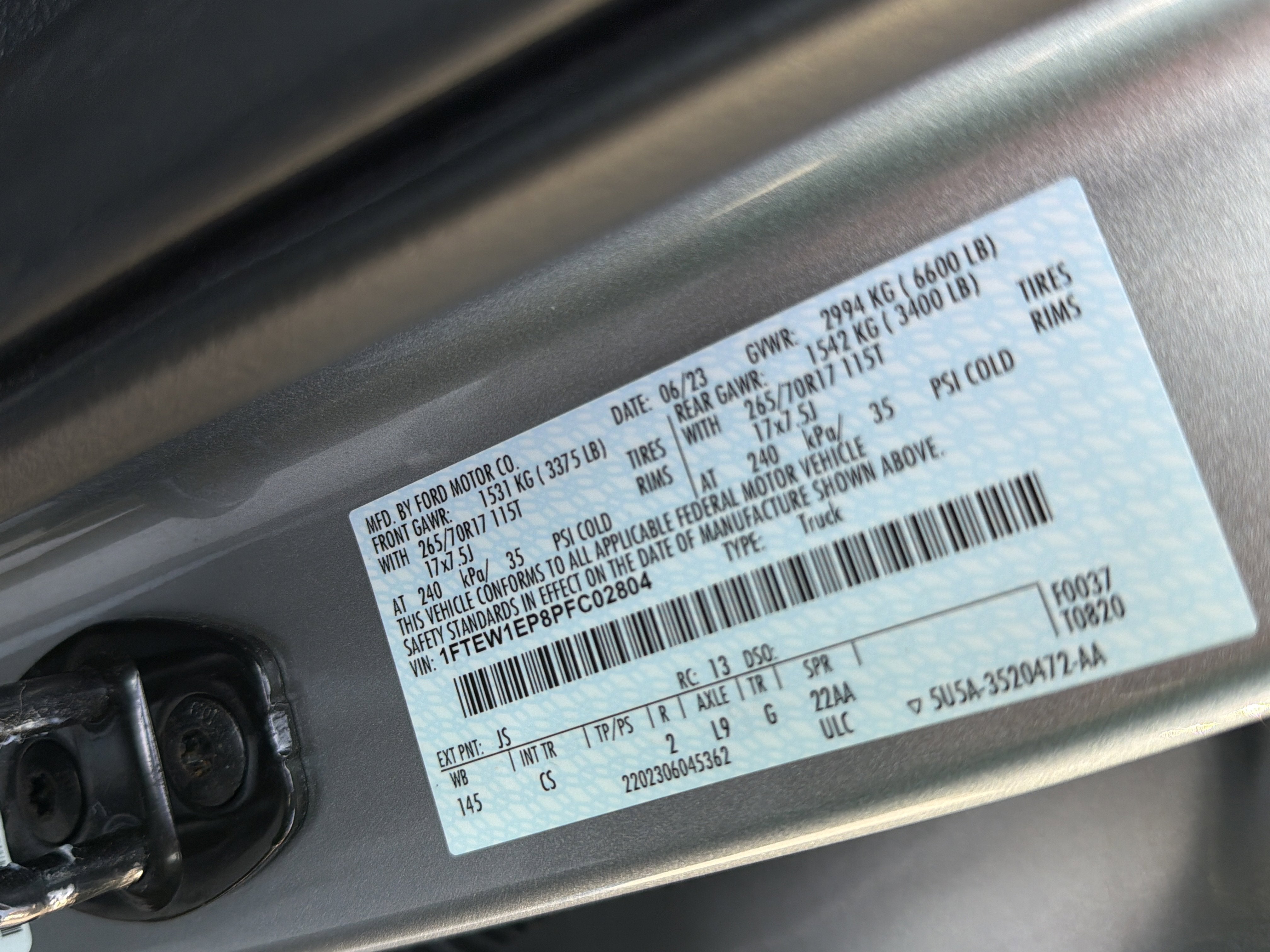 2023 Ford F-150 XL