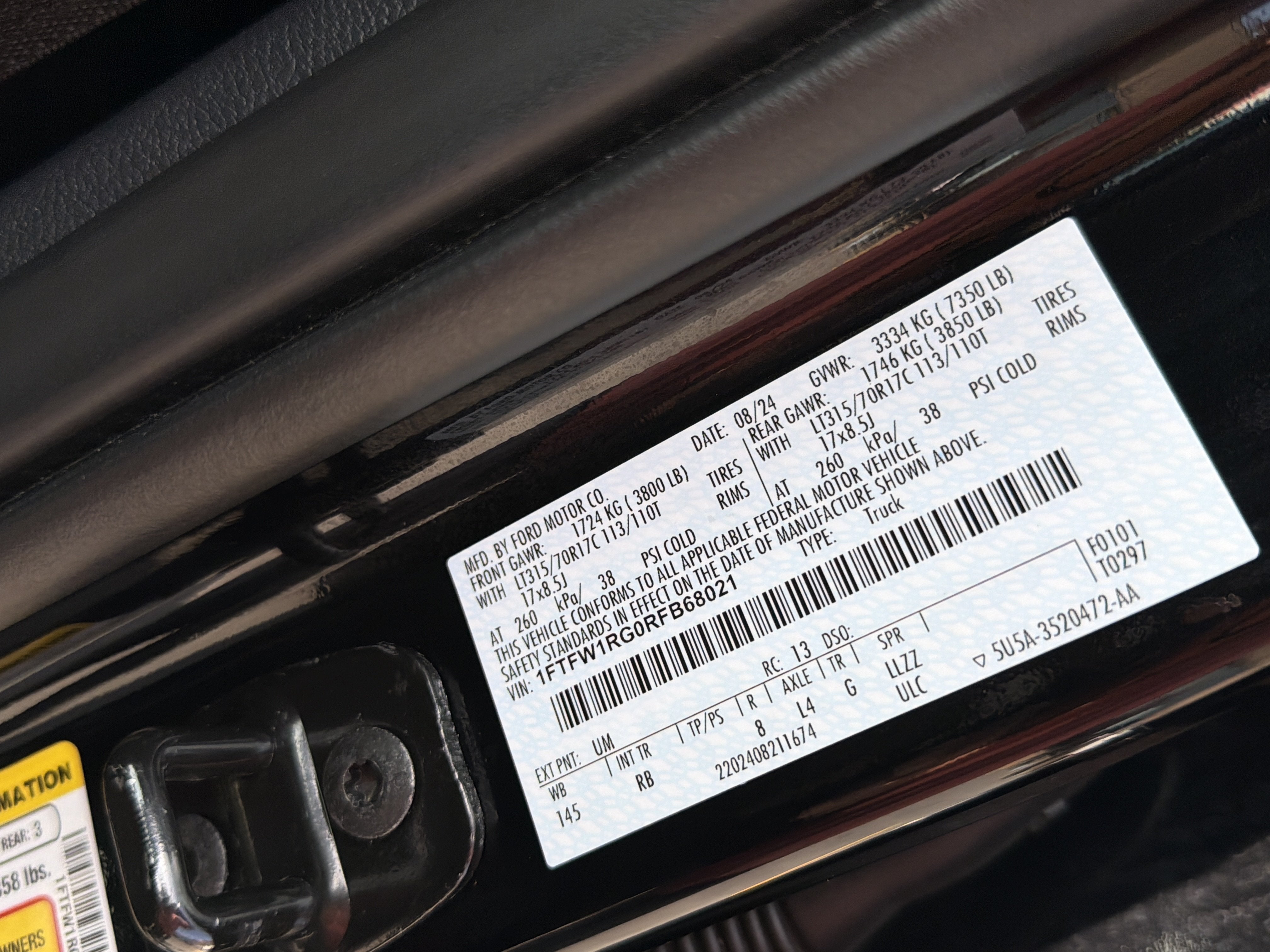 2024 Ford F-150 Raptor