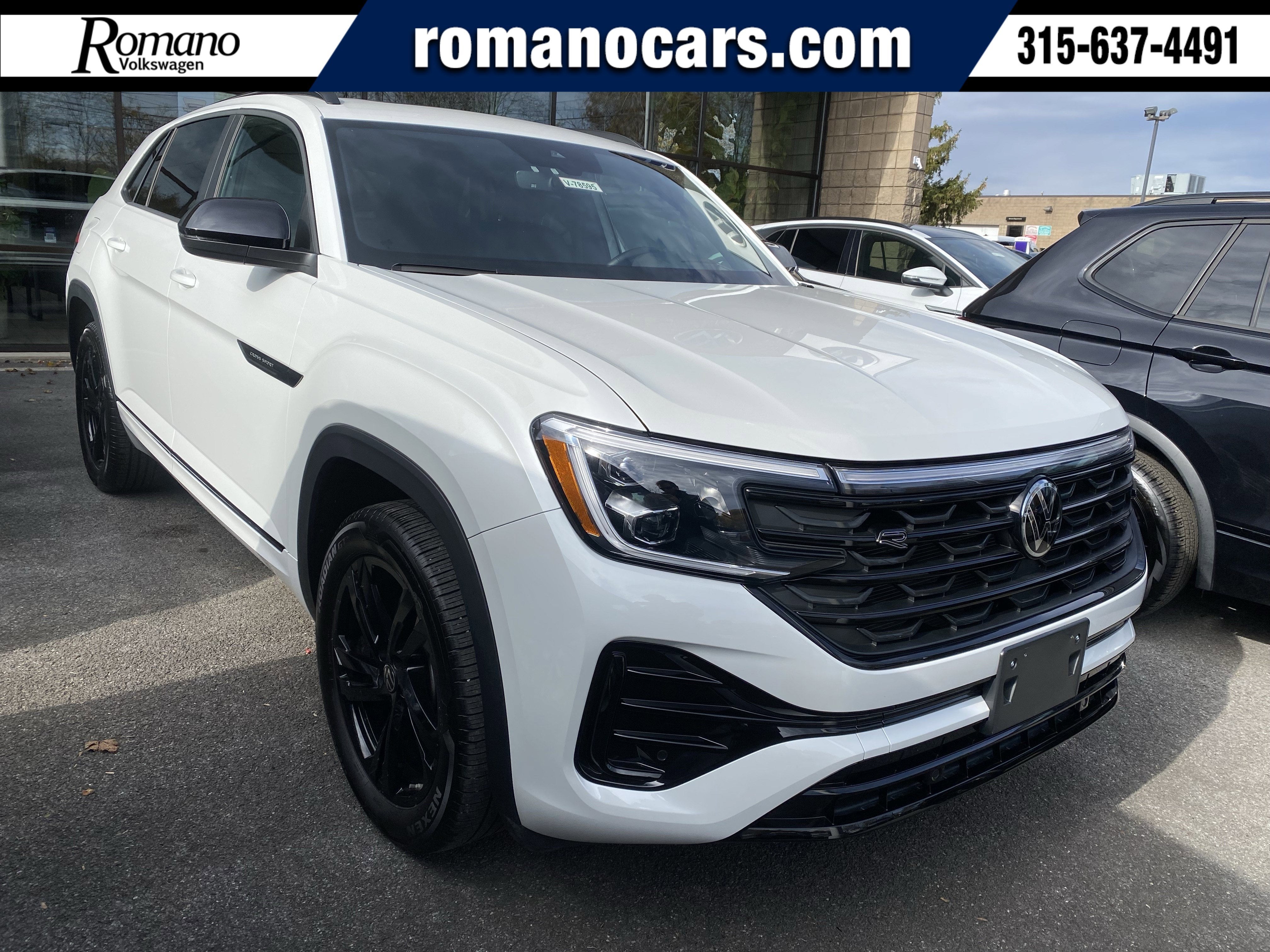 2025 Volkswagen Atlas Cross Sport 2.0T SEL R-Line Black