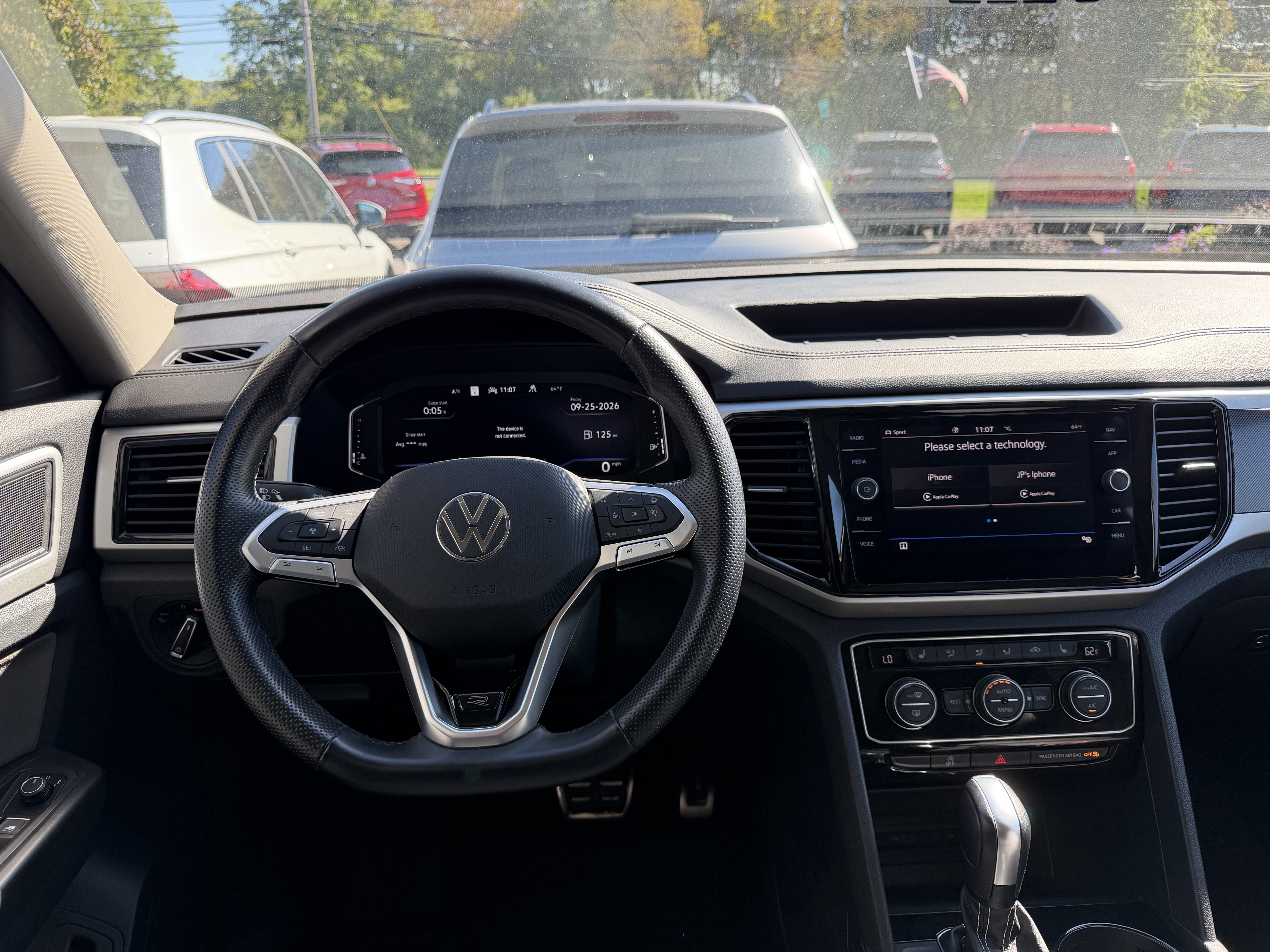 2023 Volkswagen Atlas 3.6L V6 SEL R-Line Black 4MOTION