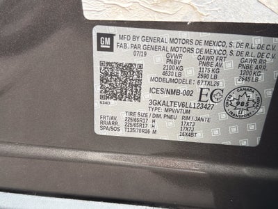 2020 GMC Terrain SLE