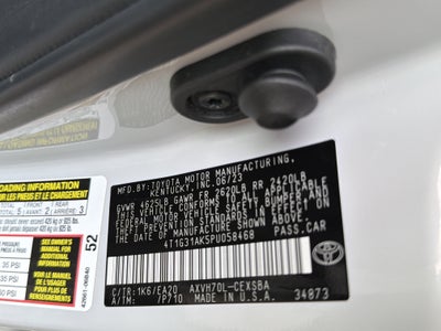 2023 Toyota Camry Hybrid SE