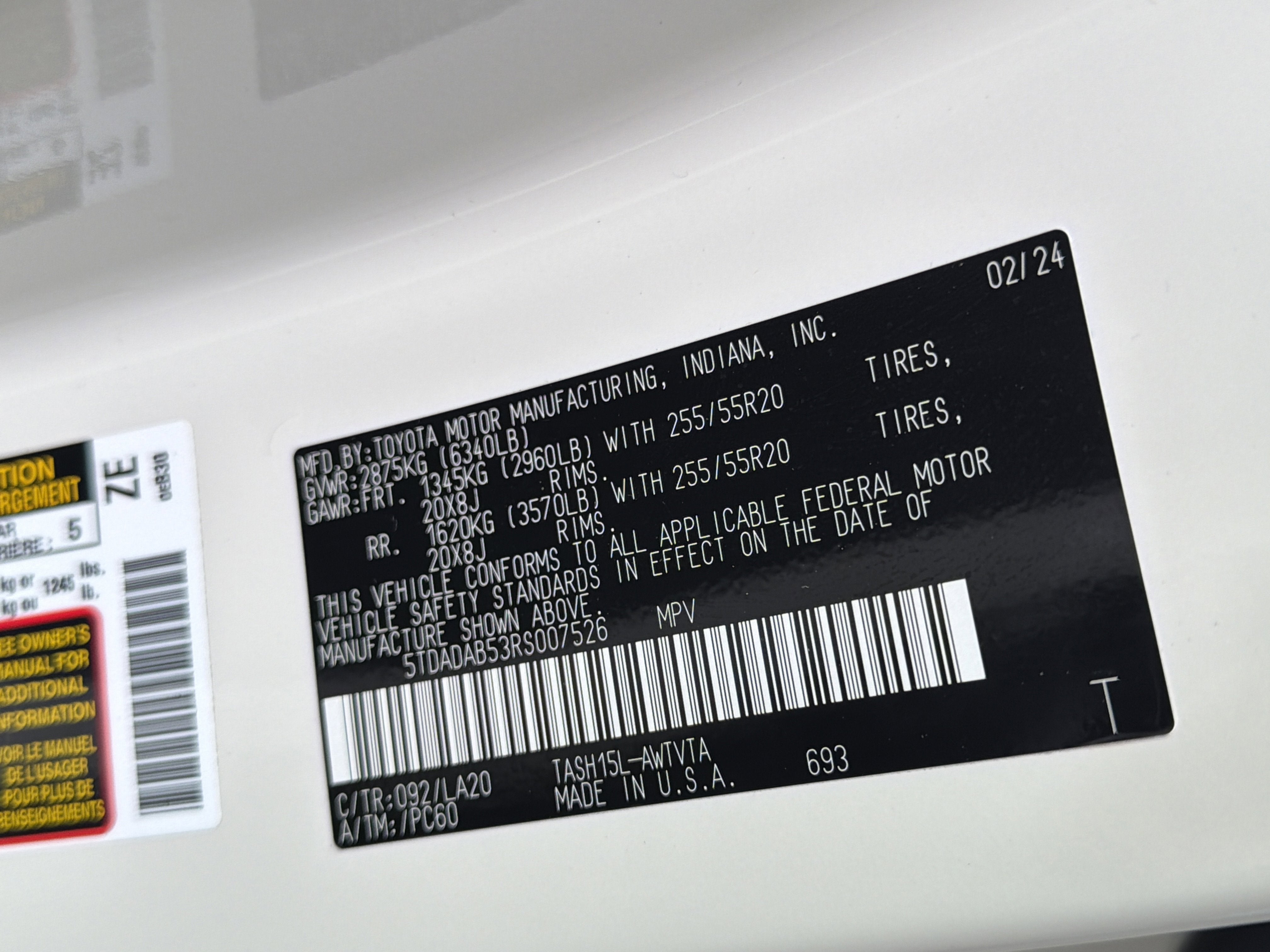 2024 Toyota Grand Highlander Hybrid MAX Limited