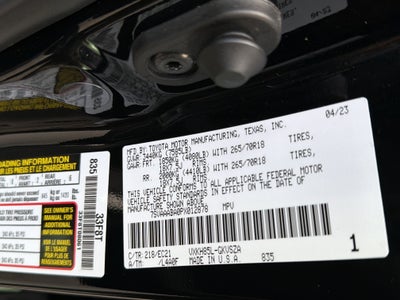 2023 Toyota Sequoia SR5