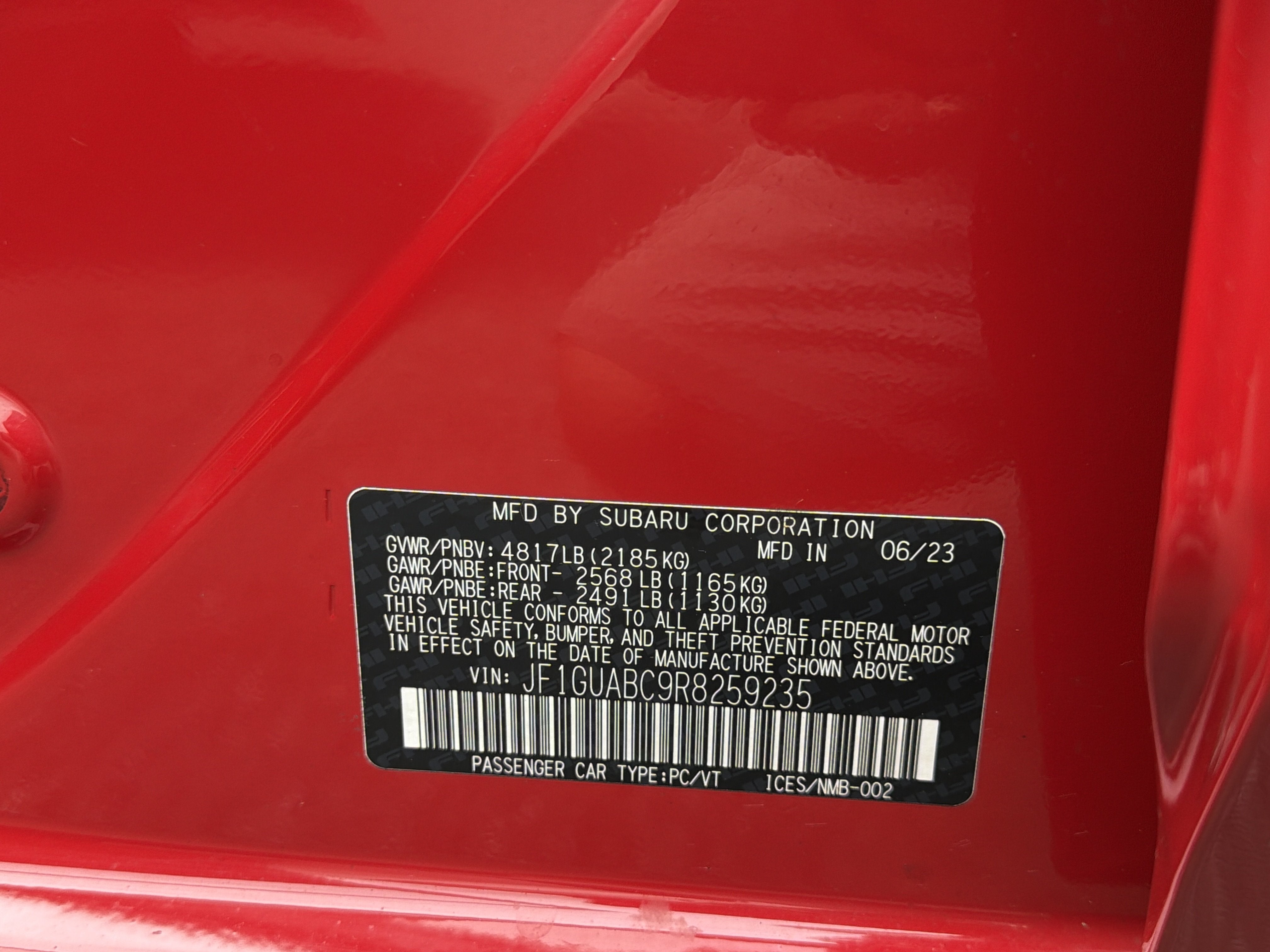 2024 Subaru Impreza Base