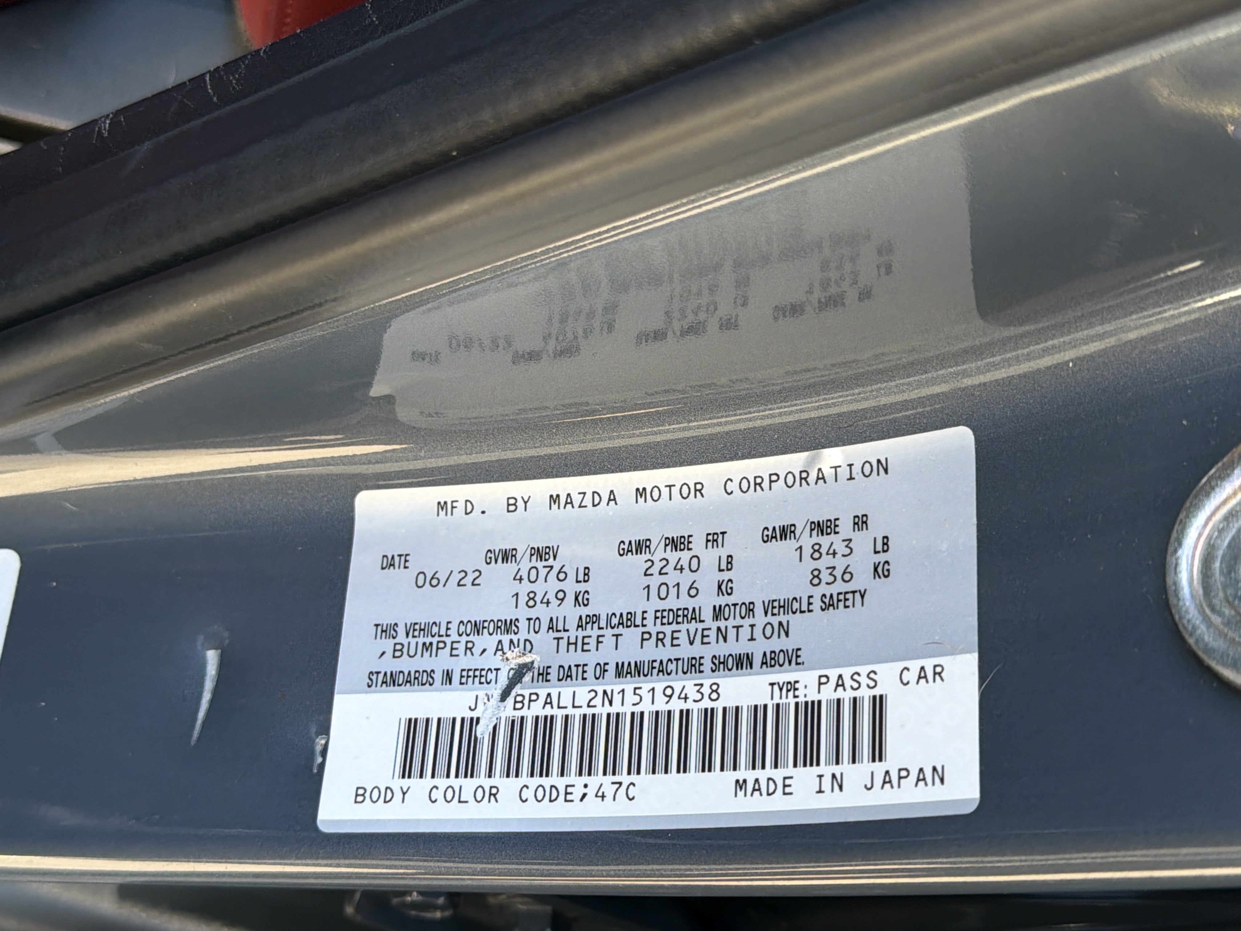 2022 Mazda Mazda3 Hatchback Carbon Edition