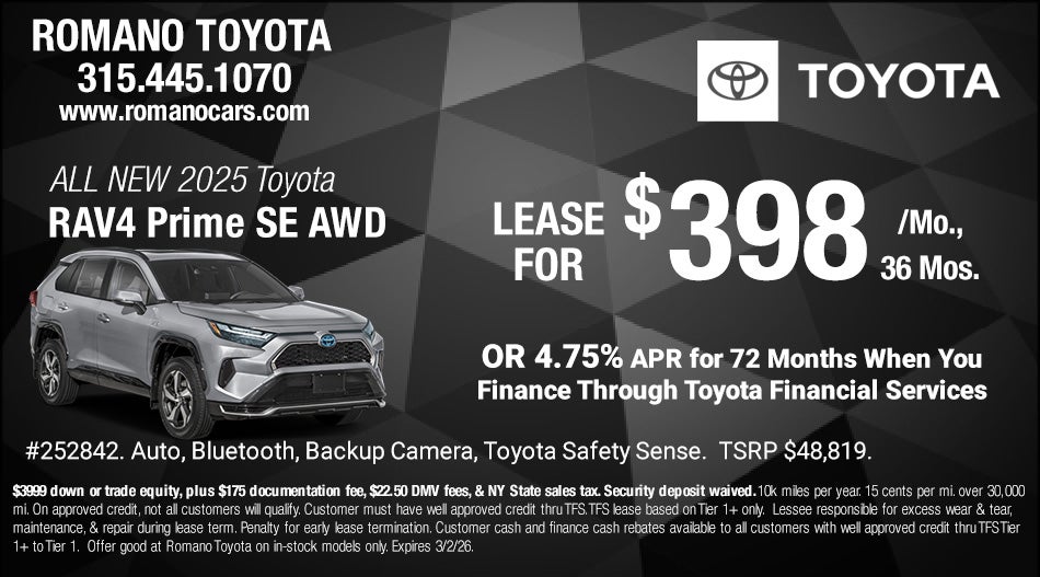 New 2025 Toyota RAV4 Prime SE AWD