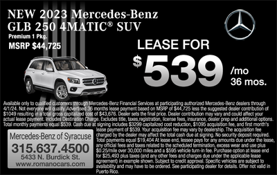 New 2023 Mercedes-Benz GLB 250 4MATIC