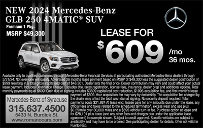 New 2024 Mercedes-Benz GLB 250 4MATIC